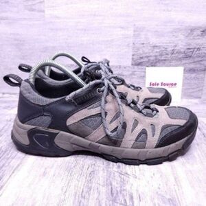 Bass Earth Escapade Sport Hiking Sneaker Gray Black Men's sz 8